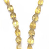 Citrine Beads 8x5mm Briolette Cut Drop Tuscan Yellow Color VVS Clarity Gemstone Strands for Jewelry Making