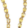 Citrine Gemstone Beads 8x5mm Briolette Cut Drop Tuscan Yellow Color VVS Clarity Strands for Jewelry Making