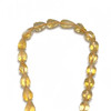 Citrine Gemstone Beads 8x5-7x5mm Briolette Cut Drop Amber Yellow Color VVS Clarity Strands for Jewelry Making
