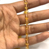 Citrine Gemstone Beads 8x5-7x5mm Briolette Cut Drop Amber Yellow Color VVS Clarity Strands for Jewelry Making