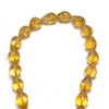 Natural Citrine Gemstone Beads 10x6-8x6mm Briolette Cut Drop Amber Yellow Color VVS Clarity Strands for Jewelry Making