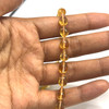 Natural Citrine Gemstone Beads 10x6-8x6mm Briolette Cut Drop Amber Yellow Color VVS Clarity Strands for Jewelry Making
