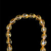 Natural Citrine Gemstone Beads 10x6-9x6mm Briolette Cut Drop Amber Yellow Color VVS Clarity Strands for Jewelry Making