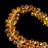 Citrine Gemstone Beads 9x6mm Drop Briolette Cut Golden Citrine Color VVS Clarity Strands for Jewelry Making