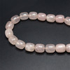 Rose Quartz Beads Strand 16x14 mm Balloon Plain Cut SI Clarity Baby Rose Pink Color Birthstone Jewelry Making
