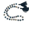 Natural Blue Sapphire Heart 7mm Briolette Cut VS Clarity Twilight Blue Color Loose Gemstone