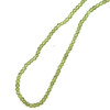 Natural Peridot Ball Plain Smooth Beads Handmade Necklace