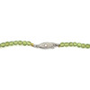 Natural Peridot Ball Plain Smooth Beads Handmade Necklace