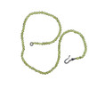 Natural Peridot Ball Plain Beads Gemstones Necklace