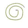 Natural Peridot Rondelle Faceted Beads Gemstone Necklace