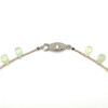 Natural Prehnite Briolette Drop Beads Gemstone Necklace
