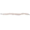 Natural Rose Quartz Rondelle Twisted Beads Gemstone Bracelet
