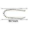 Natural Smoky Quartz Heart Briolette Cut Beads Semiprecious Necklace