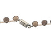 Natural Smoky Quartz Heart Briolette Cut Beads Semiprecious Necklace