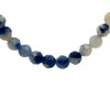 Natural Sodalite Ball Briolette Cut Beads Gemstone Necklace