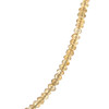 Natural Citrine Rondelle Facet Cut Beads November Birthstone Necklace
