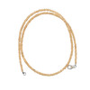 Natural Citrine Rondelle Facet Cut Beads November Birthstone Necklace