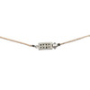 Natural Smoky Quartz Drop Briolette Cut Beads Semiprecious Necklace