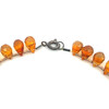 Natural Citrine Rondelle Briolette Cut Beads Birthmonth Bracelet