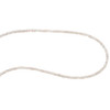 Natural Rose Quartz Rondelle Facet Cut Beads Gemstone Necklace