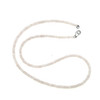 Natural Rose Quartz Rondelle Facet Cut Beads Gemstone Necklace