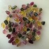 Natural Multi Tourmaline Rough 66.04 Carats 80 Piece Uncut 4A Quality Uncut Raw Gemstone Birthstone