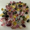 Natural Multi Tourmaline Rough 66.04 Carats 80 Piece Uncut 4A Quality Uncut Raw Gemstone Birthstone