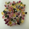 Natural Multi Tourmaline Rough 66.04 Carats 80 Piece Uncut 4A Quality Uncut Raw Gemstone Birthstone