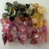 Natural Multi Tourmaline Rough 51.35 Carats 50 Piece 4A Quality Raw Uncut October Birthstone Gemstone