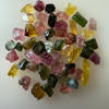 Natural Multi Tourmaline Rough 41.2 Carats 50 Piece Uncut 4A Quality Uncut Raw Gemstone Birthstone