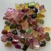 Natural Multi Tourmaline Rough 59.95 Carats 58 Piece Uncut 4A Quality Uncut Raw Gemstone Birthstone