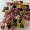 Natural Multi Tourmaline Rough 49.64 Carats 52 Piece 4A Quality Raw Uncut October Birthstone Gemstone