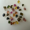Natural Multi Tourmaline Rough 35.01 Carats 30 Piece Uncut 4A Quality Uncut Raw Gemstone Birthstone
