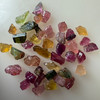 Natural Multi Tourmaline Rough 48.15 Carats 48 Piece 4A Quality Raw Uncut October Birthstone Gemstone