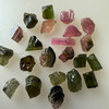 Natural Dark Multi Tourmaline Rough 23.75 Carats 27 Piece Uncut 4A Quality Uncut Raw Gemstone Birthstone