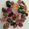 Natural Dark Multi Tourmaline Rough 30.6 Carats 29 Piece Uncut 3A Quality Uncut Raw Gemstone Birthstone