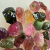 Natural Dark Multi Tourmaline Rough 30.6 Carats 29 Piece Uncut 3A Quality Uncut Raw Gemstone Birthstone