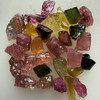 Natural Multi Tourmaline Rough 30.23 Carats 29 Piece Uncut 4A Quality Uncut Raw Gemstone Birthstone
