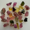 Natural Multi Tourmaline Rough 30.23 Carats 29 Piece Uncut 4A Quality Uncut Raw Gemstone Birthstone