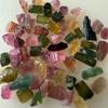 Natural Multi Tourmaline Rough 50.49 Carats 55 Piece 4A Quality Raw Uncut October Birthstone Gemstone