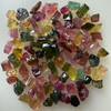 Natural Multi Tourmaline Rough 67.3 Carats 86 Piece Uncut 4A Quality Uncut Raw Gemstone Birthstone