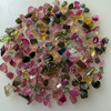 Natural Multi Tourmaline Rough 59.08 Carats 107 Piece Uncut 4A Quality Uncut Raw Gemstone Birthstone
