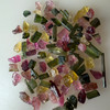 Natural Multi Tourmaline Rough 41.29 Carats 75 Piece Uncut 4A Quality Uncut Raw Gemstone Birthstone