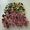 Natural Multi Tourmaline Rough 47.49 Carats 86 Piece Uncut 3A Quality Uncut Raw Gemstone Birthstone