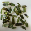 Natural Green Tourmaline Rough 29.41 Carats 35 Piece 4A Quality Raw Uncut October Birthstone Gemstone
