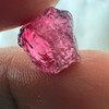 Natural Wine Red Tourmaline Rough 3.45 Carats 1 Piece 5A Quality Uncut Raw Gemstone October Birthstone