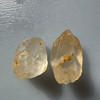 Natural White Topaz Rough 55.26 Carats 2 Piece rough 4A Quality Uncut Raw Gemstone Birthstone