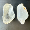 Natural White Topaz Rough 83.33 Carats 2 Piece rough 5A Quality Uncut Raw Gemstone Birthstone