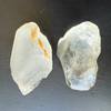 Natural White Topaz Rough 83.33 Carats 2 Piece rough 5A Quality Uncut Raw Gemstone Birthstone