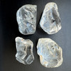 Natural White Topaz Rough 47.39 Carats 4 Piece rough 5A Quality Uncut Raw Gemstone Jewelry Making